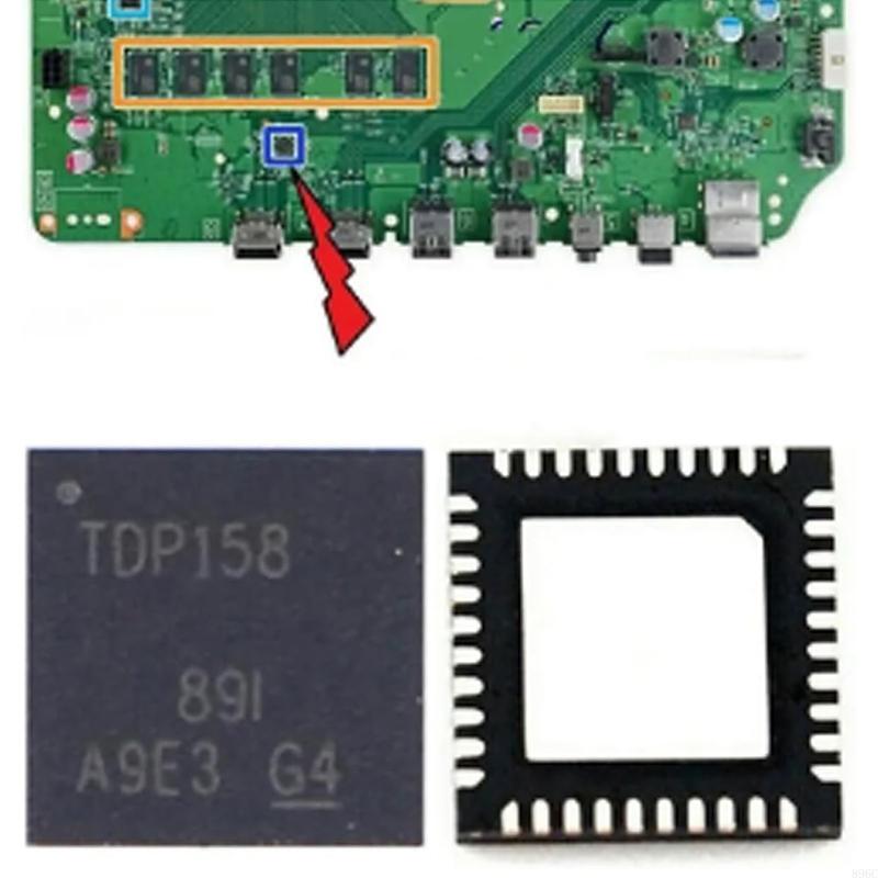 Board Game With Chips - TDP158 Video Output Repair Replacement IC