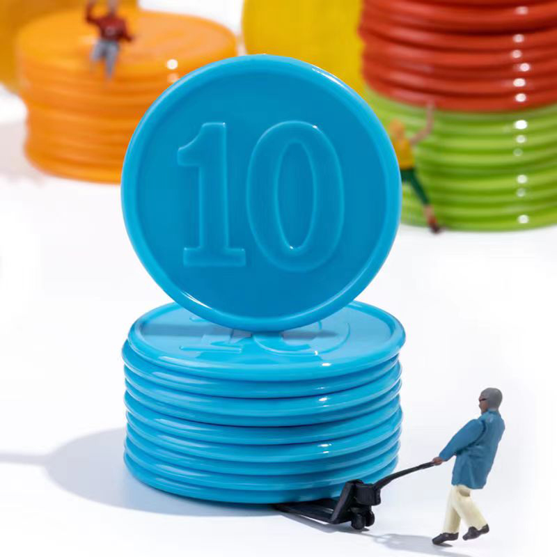40PCS Poker Chips With Numbers - đánh giá và giá Board Game With Chips