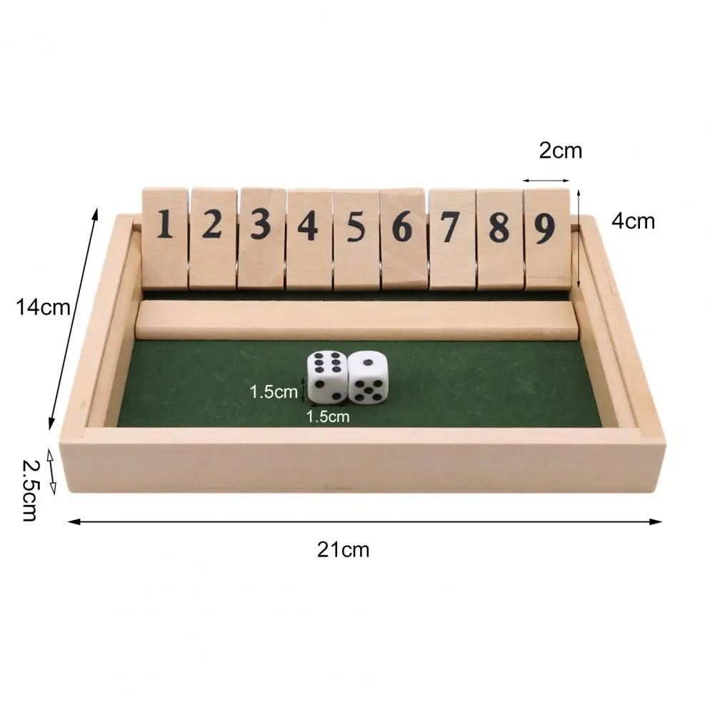 2-4 Player Wooden Math Flaps & - đánh giá và giá Board Game Instruction