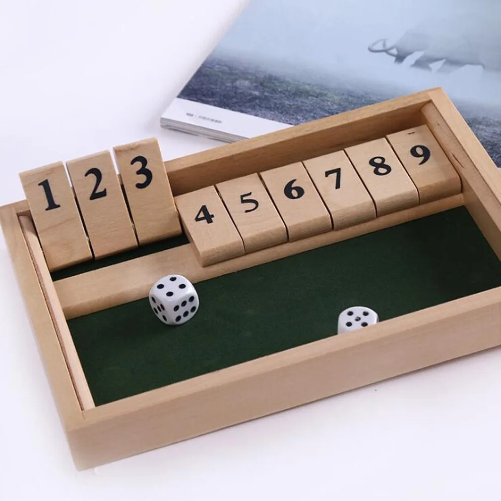 2-4 Player Wooden Math Flaps & - đánh giá và giá Board Game Instruction
