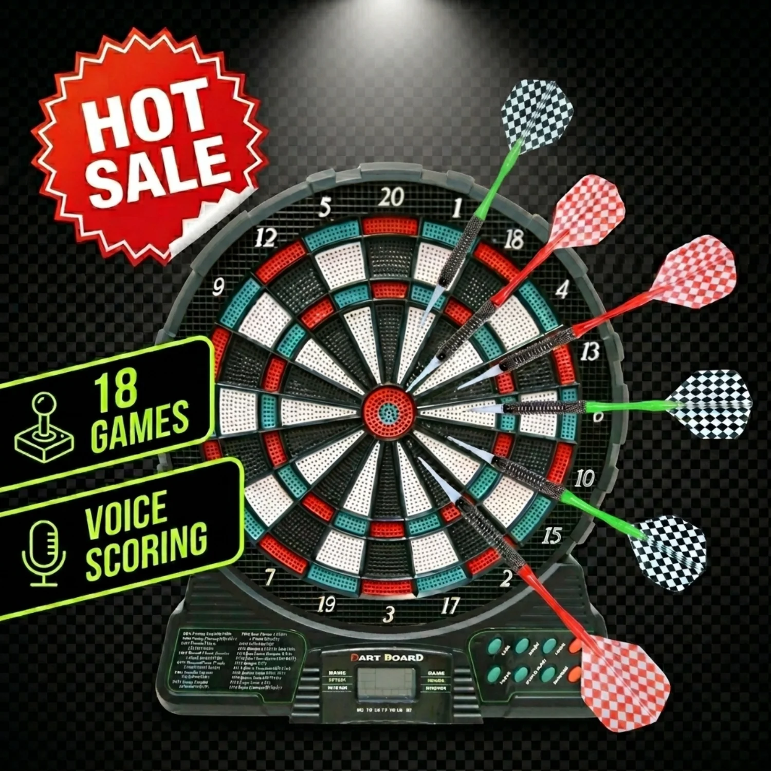 DartVibe Electronic Dart Board - đánh giá và giá Board Game Ranking