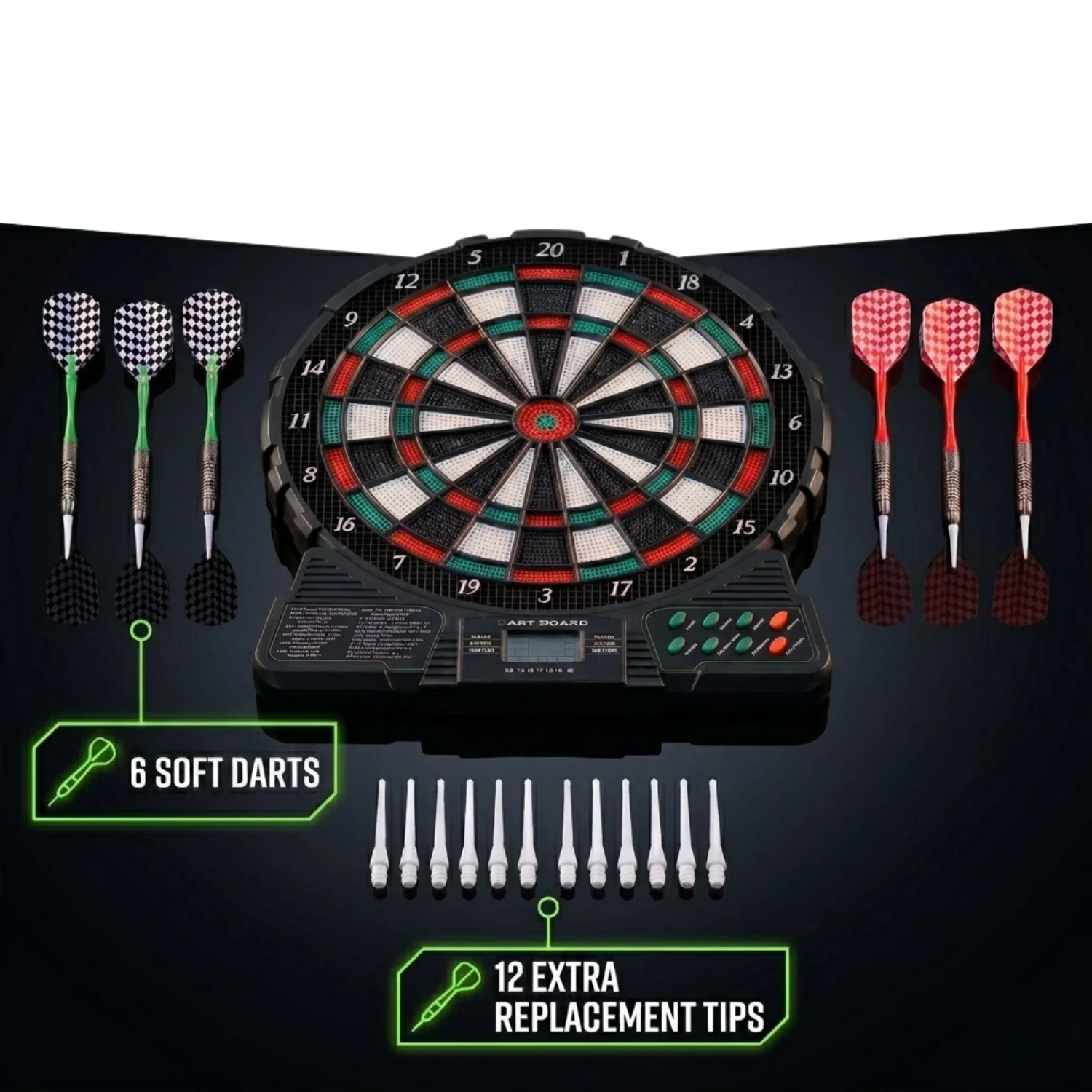 DartVibe Electronic Dart Board - đánh giá và giá Board Game Ranking