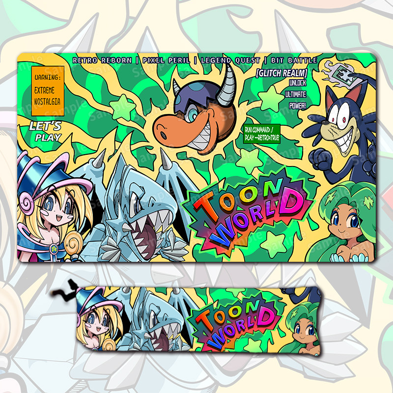 Yu-Gi-Oh! 600x350mm Toon Dark  - đánh giá và giá Board Game Yugioh