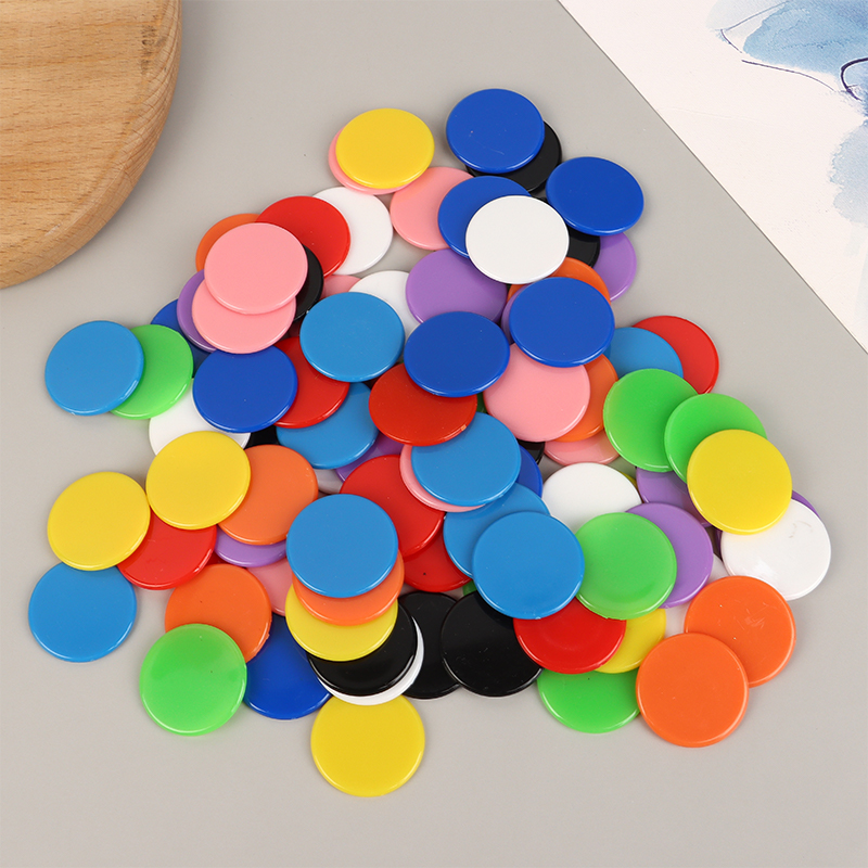 100Pcs 25mm Montessori Learnin - đánh giá và giá Board Game With Chips