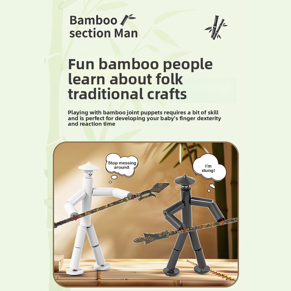Two-player Battle Bamboo Man B - đánh giá và giá Board Game China