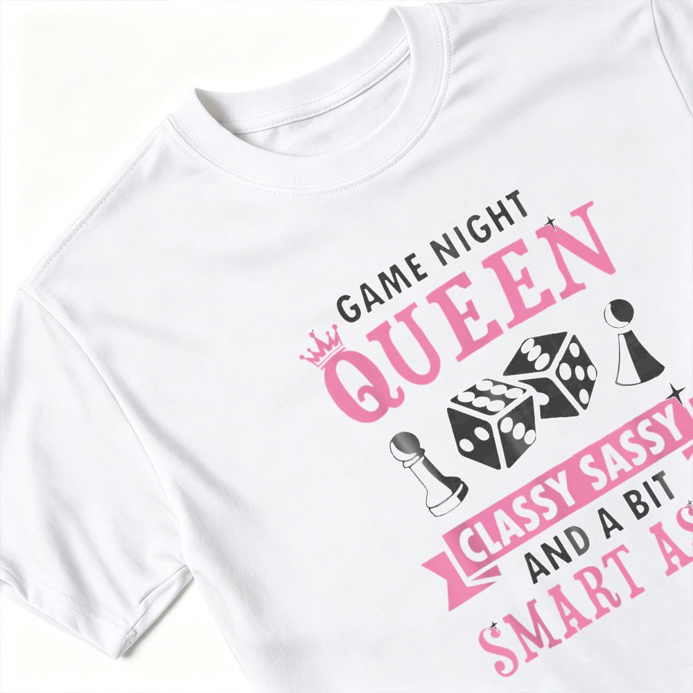 Game Night Queen Women Graphic - đánh giá và giá Board Game Quote