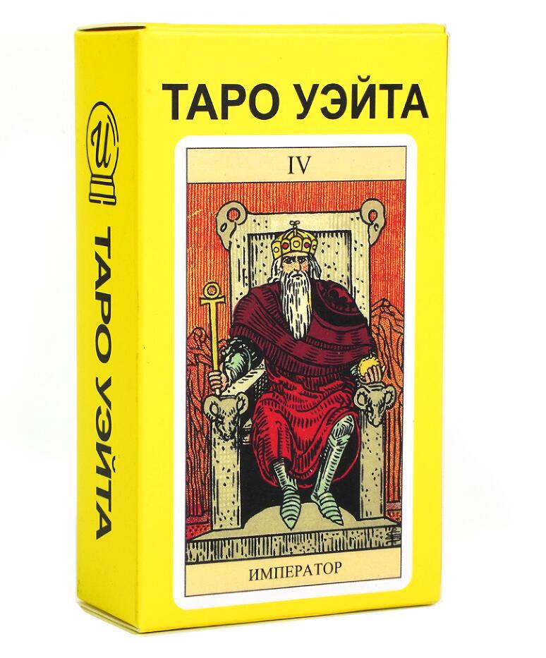 Tarot Cards TAPO deck Russian  - đánh giá và giá Board Game Instruction