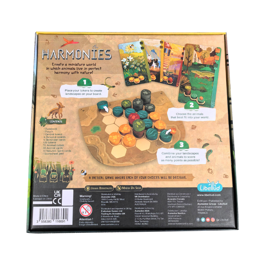 Harmonies - Board Games - Crea - đánh giá và giá Board Game Organization