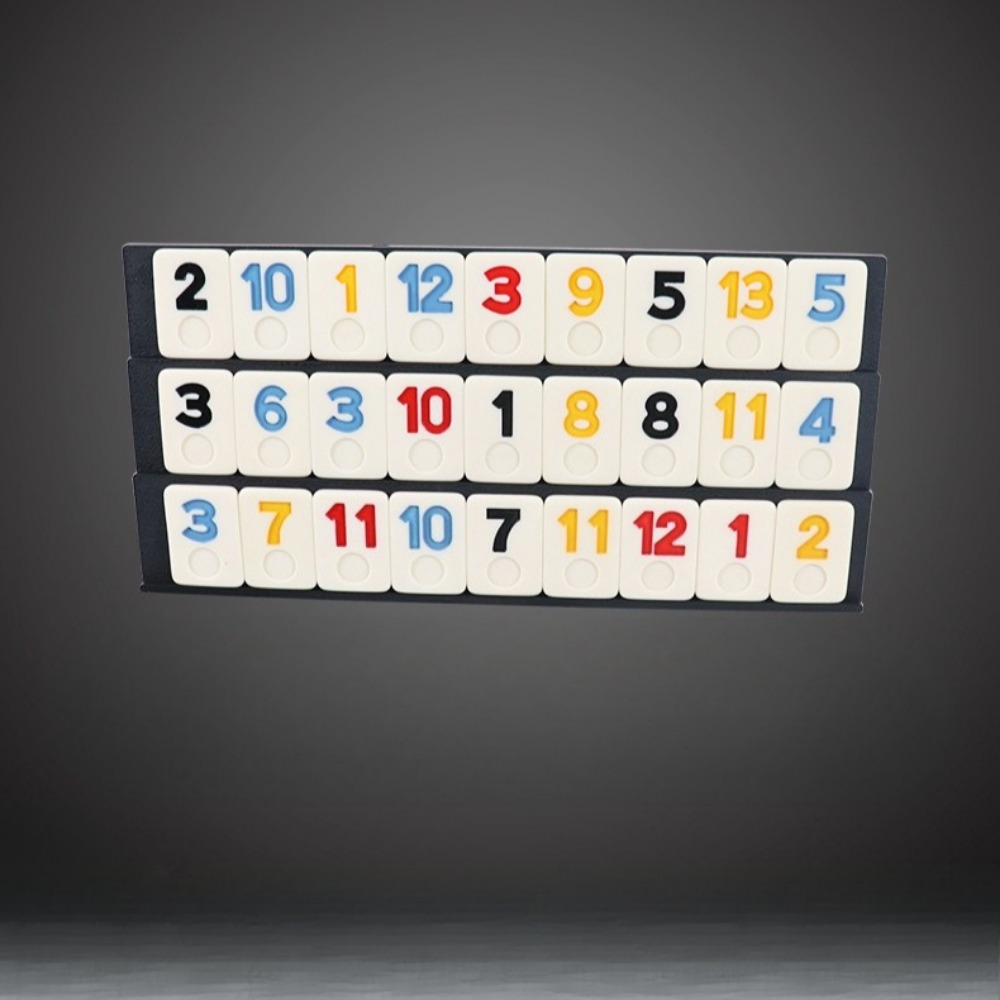 106 Tiles Digital Rummy with 4 - đánh giá và giá Board Game Instruction