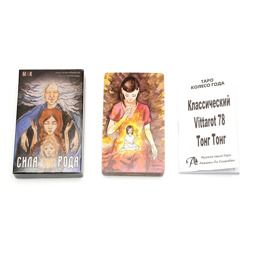 Chпa poдa Tapo Tarot cards Rus - đánh giá và giá Board Game Instruction